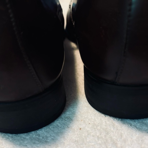 Brand New Men's Brown Ramses Dress Shoes By CALVIN KLEIN - Size 13 - Box 72 - Picture 5 of 6